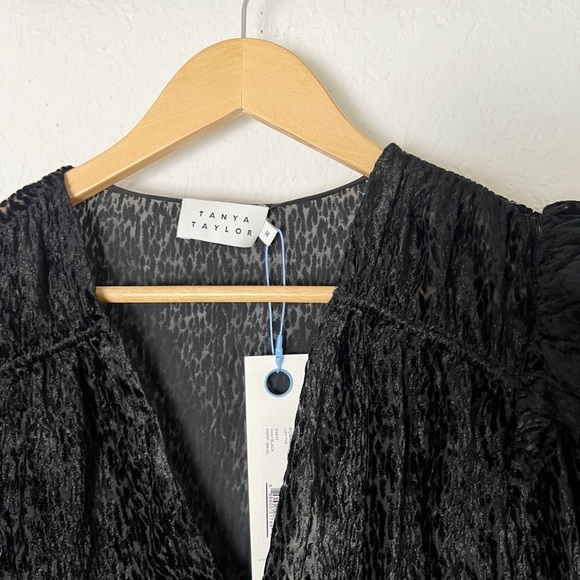 Tanya Taylor's Lucy devoré pullover top - Picture 6 of 8